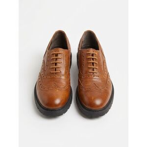 Barneys New York Leather Brogues - Women / Oxfords - Late 90s / Y2K Vintage